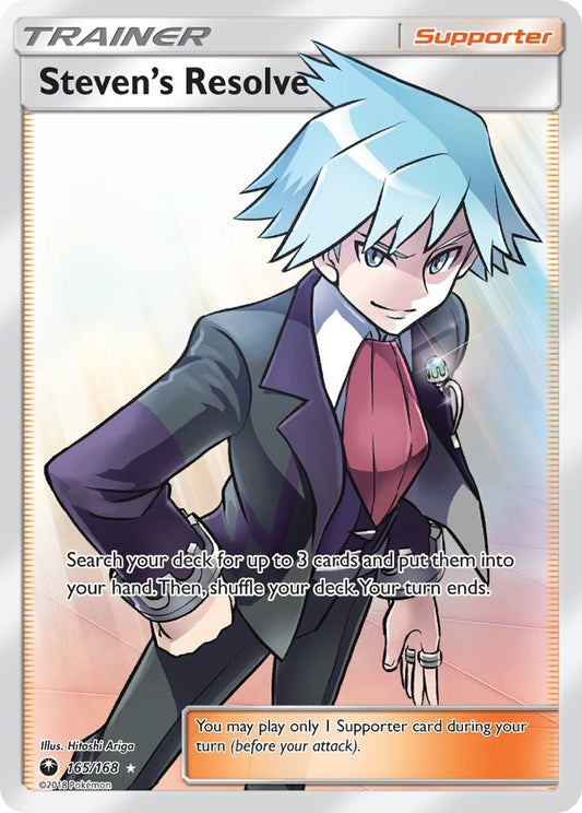 Image for Steven's Resolve (Full Art) (165/168) (SM - Celestial Storm) - Pokemon