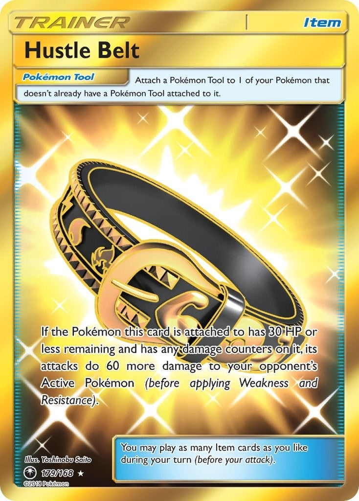 Image for Hustle Belt (Secret) (179/168) (SM - Celestial Storm) - Pokemon