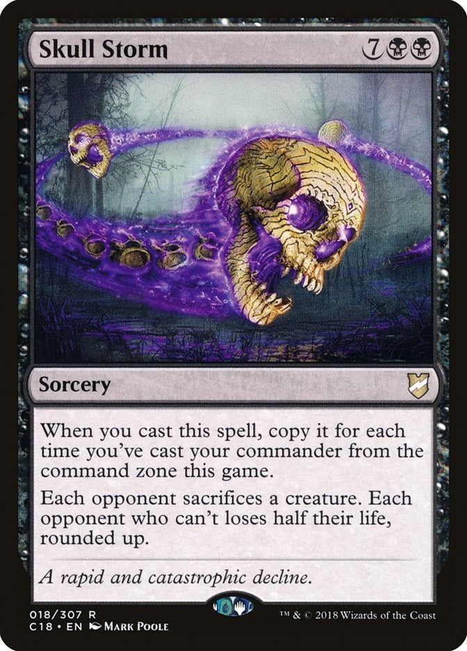 Image for Skull Storm (18) (Commander 2018) - Magic: The Gathering