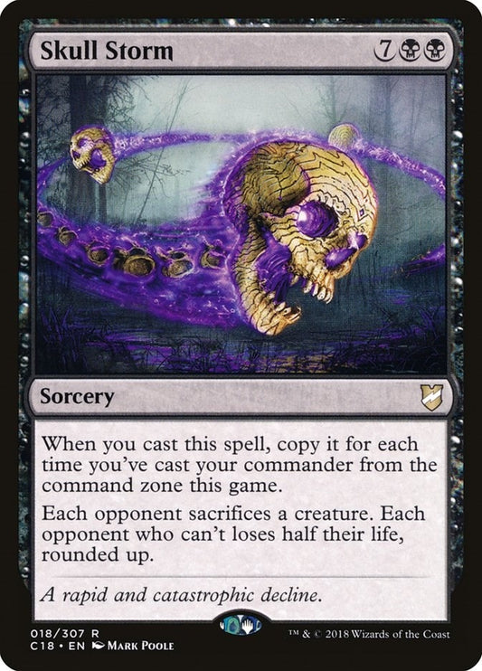 Image for Skull Storm (18) (Commander 2018) - Magic: The Gathering