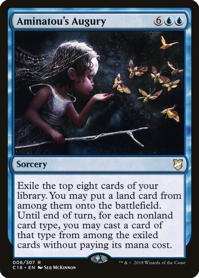 Image for Aminatou's Augury (6) (Commander 2018) - Magic: The Gathering