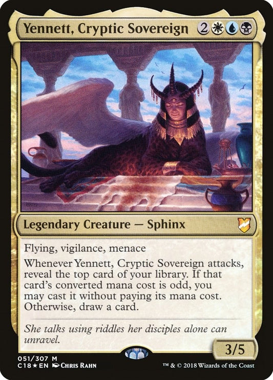 Image for Yennett, Cryptic Sovereign (51) (Commander 2018) - Magic: The Gathering