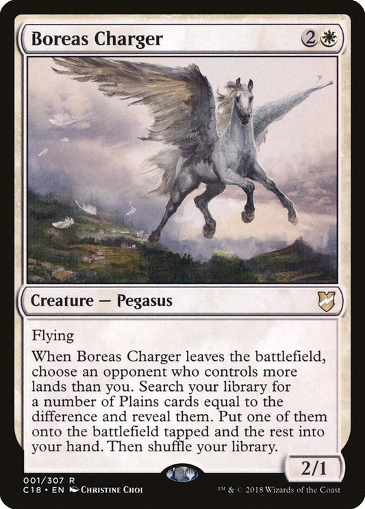 Image for Boreas Charger (1) (Commander 2018) - Magic: The Gathering