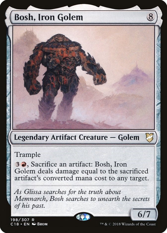 Image for Bosh, Iron Golem (198) (Commander 2018) - Magic: The Gathering