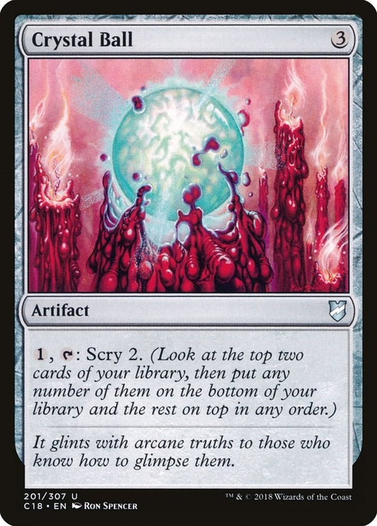 Image for Crystal Ball (201) (Commander 2018) - Magic: The Gathering