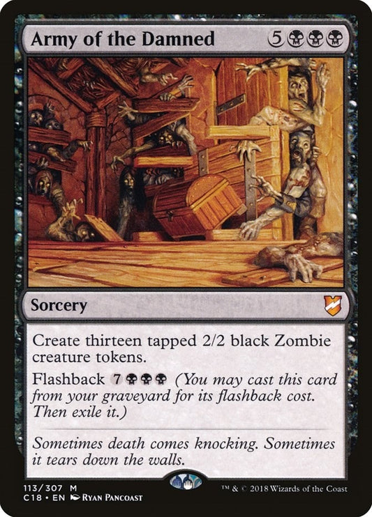 Image for Army of the Damned (113) (Commander 2018) - Magic: The Gathering