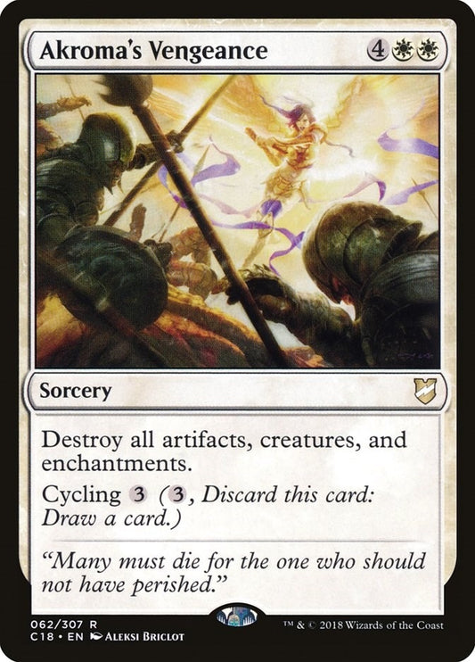 Image for Akroma's Vengeance (62) (Commander 2018) - Magic: The Gathering