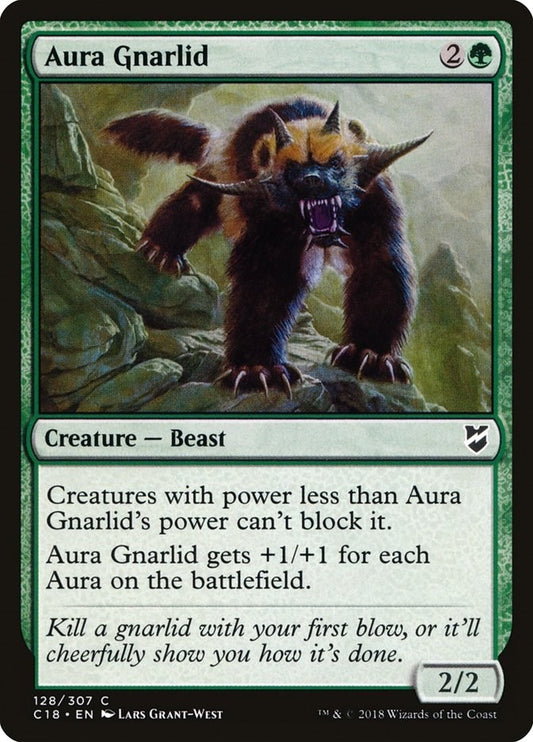 Image for Aura Gnarlid (128) (Commander 2018) - Magic: The Gathering