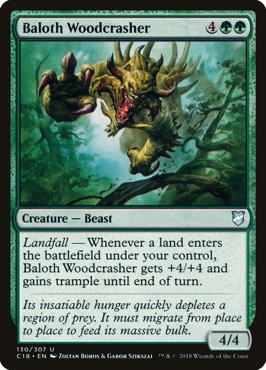 Image for Baloth Woodcrasher (130) (Commander 2018) - Magic: The Gathering