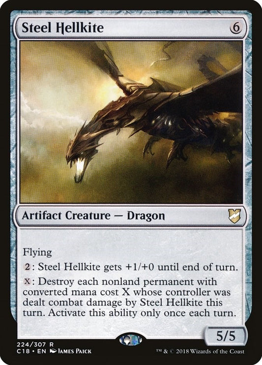 Image for Steel Hellkite (224) (Commander 2018) - Magic: The Gathering