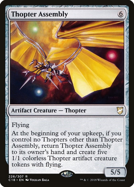 Image for Thopter Assembly (226) (Commander 2018) - Magic: The Gathering