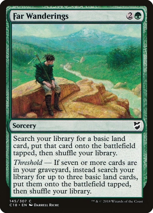 Image for Far Wanderings (145) (Commander 2018) - Magic: The Gathering