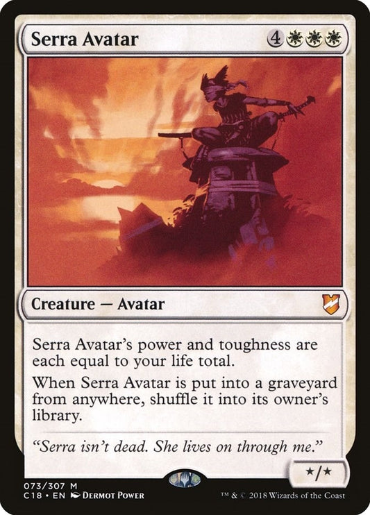 Image for Serra Avatar (73) (Commander 2018) - Magic: The Gathering