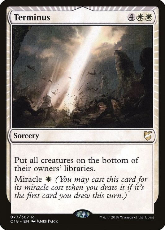 Image for Terminus (77) (Commander 2018) - Magic: The Gathering