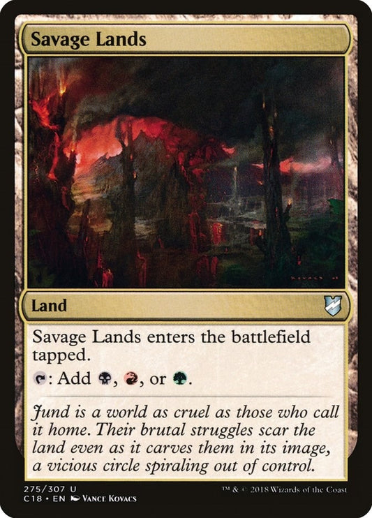 Image for Savage Lands (275) (Commander 2018) - Magic: The Gathering