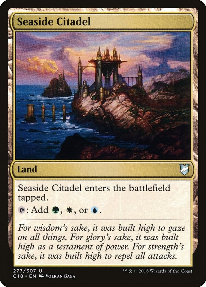 Image for Seaside Citadel (277) (Commander 2018) - Magic: The Gathering