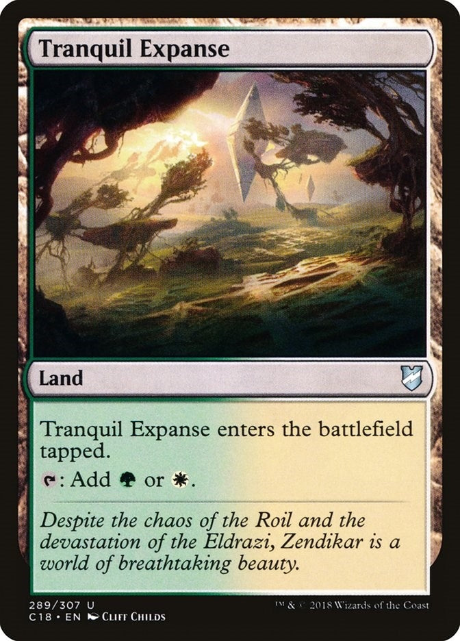 Image for Tranquil Expanse (289) (Commander 2018) - Magic: The Gathering