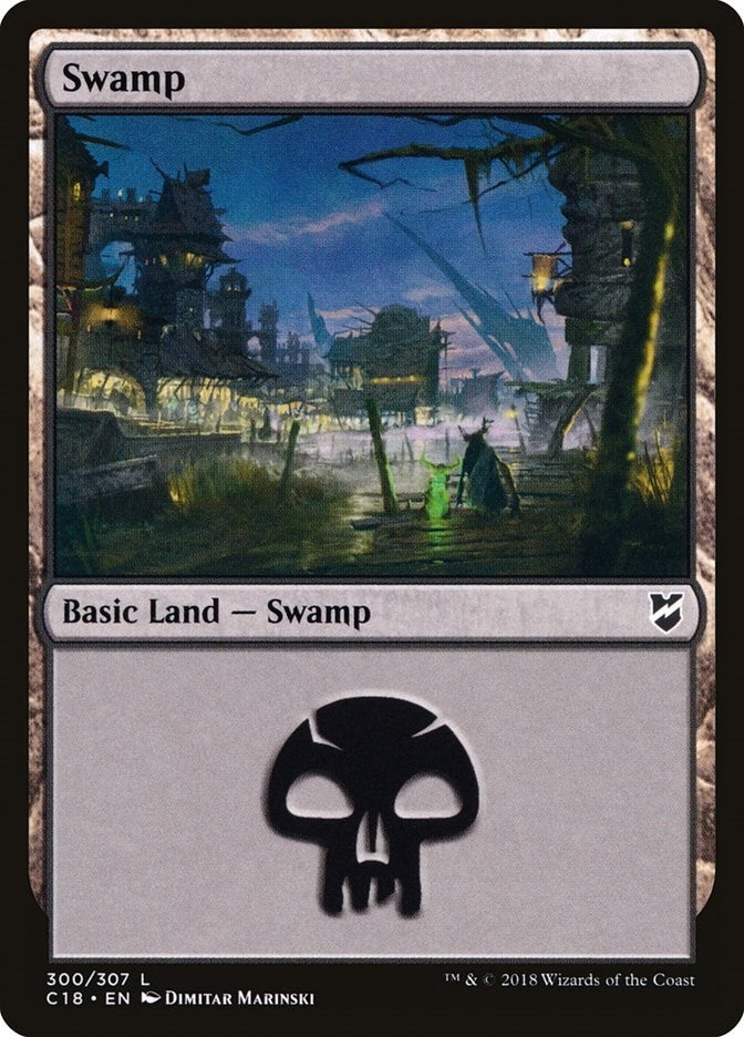 Image for Swamp (300) (300) (Commander 2018) - Magic: The Gathering