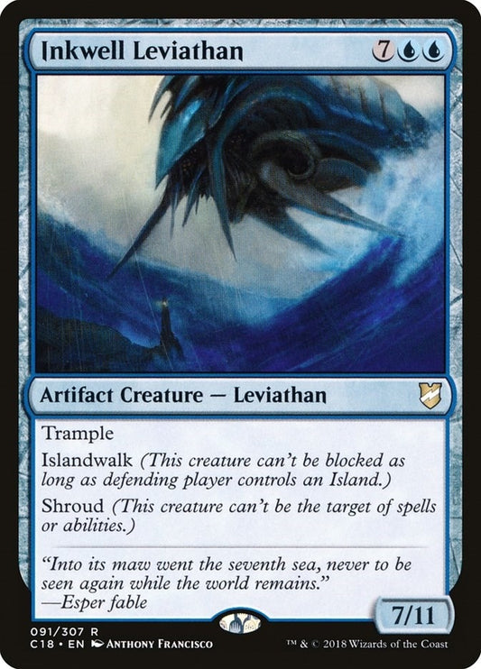 Image for Inkwell Leviathan (91) (Commander 2018) - Magic: The Gathering