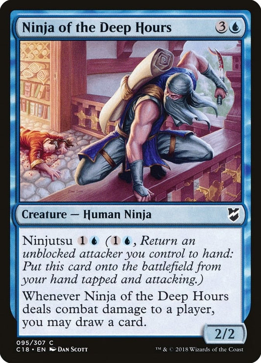 Image for Ninja of the Deep Hours (95) (Commander 2018) - Magic: The Gathering