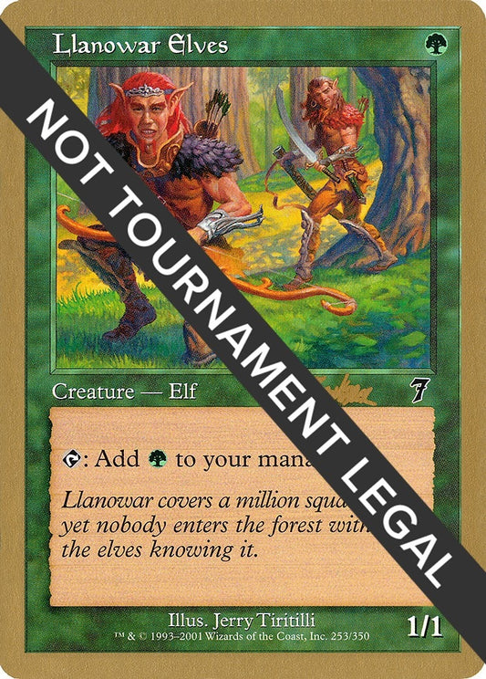 Image for Llanowar Elves - 2002 Brian Kibler (7ED) (World Championship Decks) - Magic: The Gathering