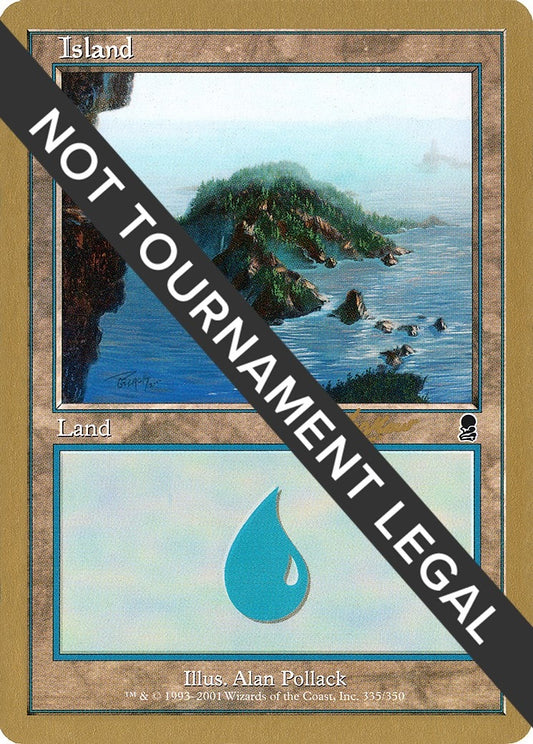 Image for Island (335) - 2002 Sim Han How (ODY) (World Championship Decks) - Magic: The Gathering