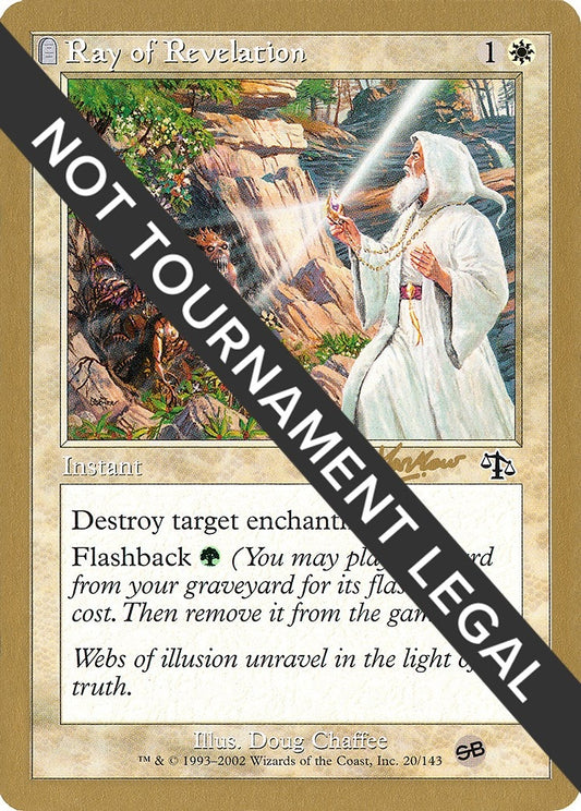Image for Ray of Revelation - 2002 Sim Han How (JUD) (SB) (World Championship Decks) - Magic: The Gathering