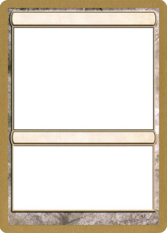 Image for 2003 World Championship Blank Card (World Championship Decks) - Magic: The Gathering