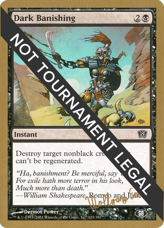 Image for Dark Banishing - 2003 Wolfgang Eder (8ED) (SB) (World Championship Decks) - Magic: The Gathering