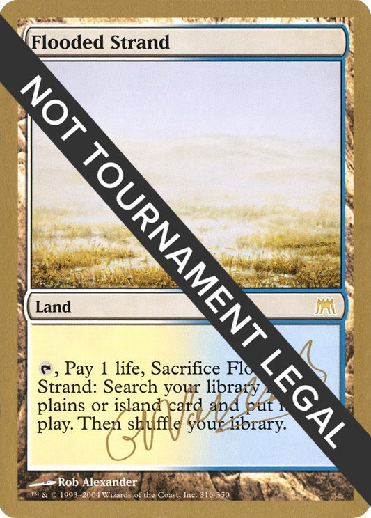 Image for Flooded Strand - 2004 Gabriel Nassif (ONS) (World Championship Decks) - Magic: The Gathering