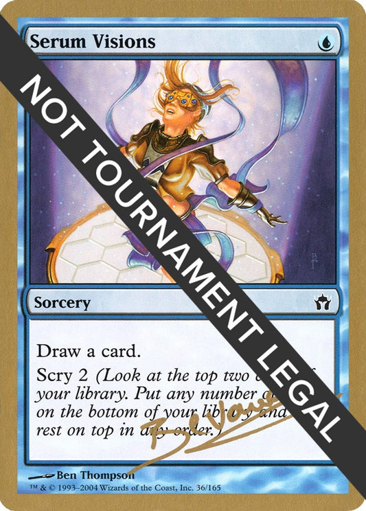 Image for Serum Visions - 2004 Manuel Bevand (5DN) (World Championship Decks) - Magic: The Gathering