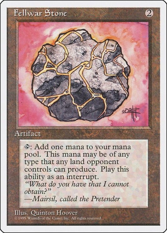Image for Fellwar Stone (337) (Fourth Edition) - Magic: The Gathering