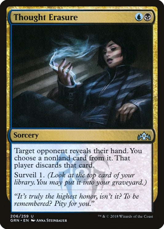 Image for Thought Erasure (206) (Guilds of Ravnica) - Magic: The Gathering