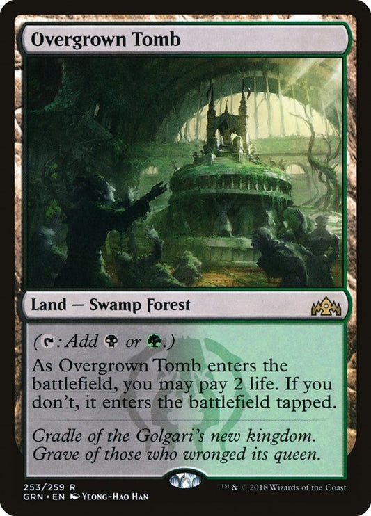 Image for Overgrown Tomb (253) (Guilds of Ravnica) - Magic: The Gathering