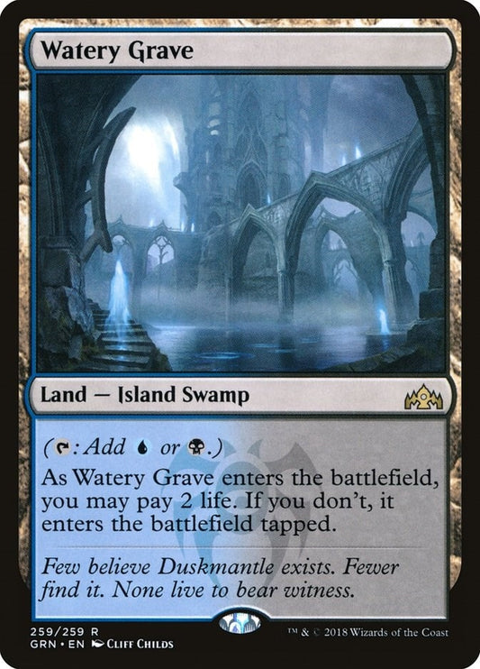 Image for Watery Grave (259) (Guilds of Ravnica) - Magic: The Gathering