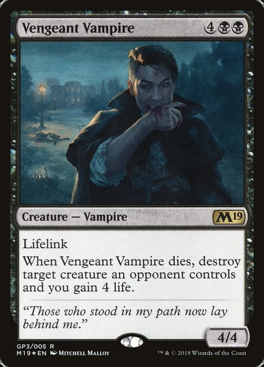 Image for Vengeant Vampire (2018 Gift Pack) (GP3) (Gift Boxes and Promos) - Magic: The Gathering