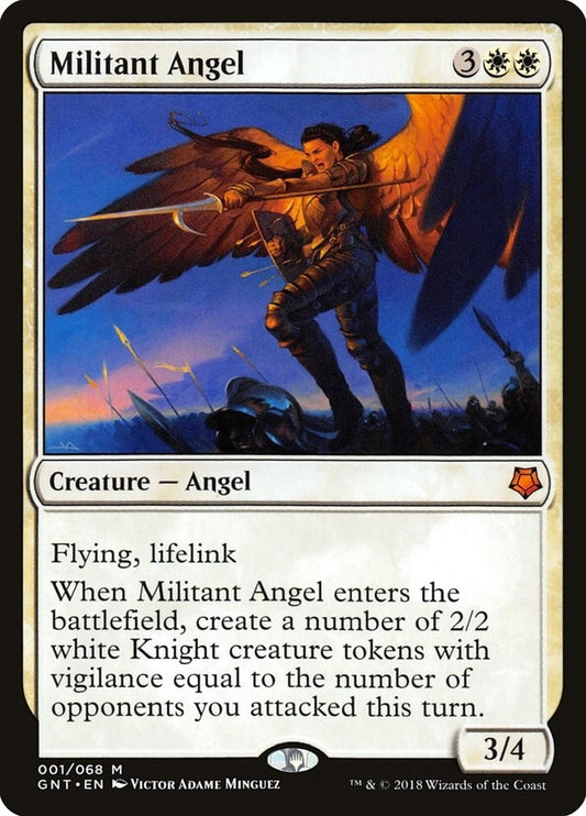 Image for Militant Angel (1) (Magic Game Night) - Magic: The Gathering