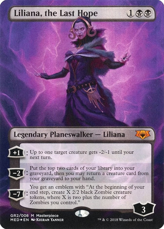 Image for Liliana, the Last Hope (GR2) (Mythic Edition: Guilds of Ravnica) - Magic: The Gathering