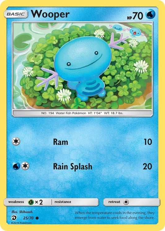Image for Wooper (25/70) (Dragon Majesty) - Pokemon