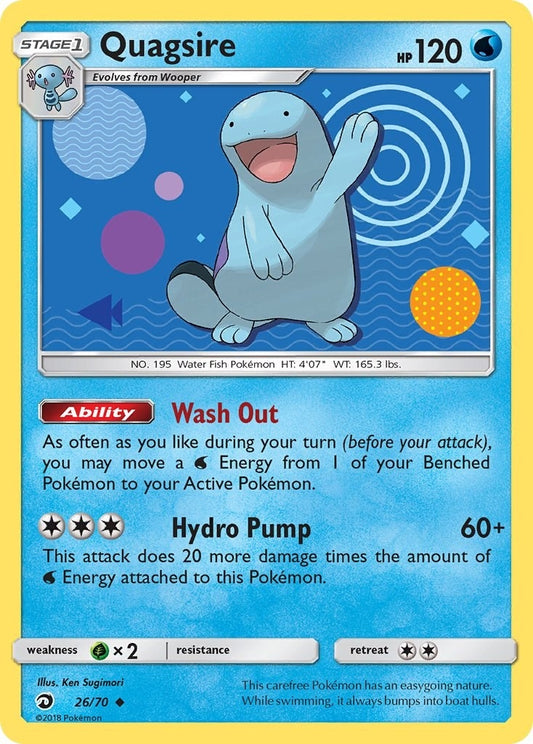 Image for Quagsire (26/70) (Dragon Majesty) - Pokemon