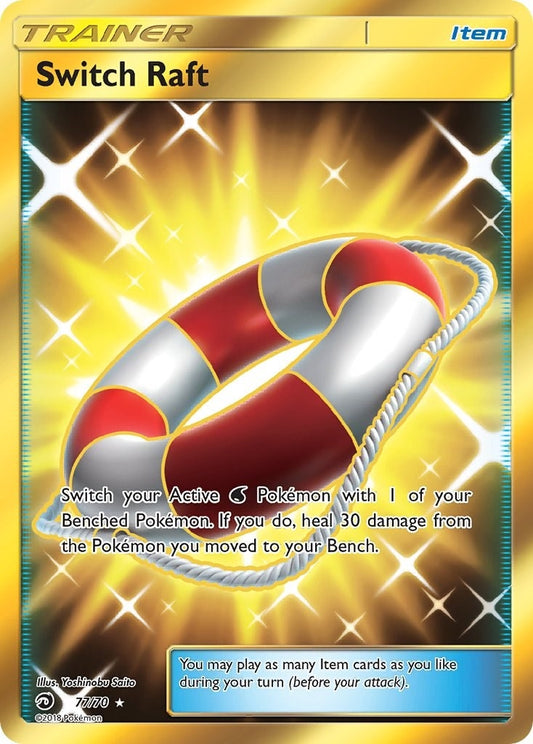 Image for Switch Raft (Secret) (77/70) (Dragon Majesty) - Pokemon
