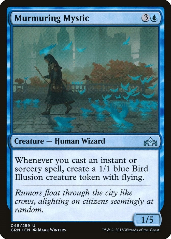 Image for Murmuring Mystic (45) (Guilds of Ravnica) - Magic: The Gathering