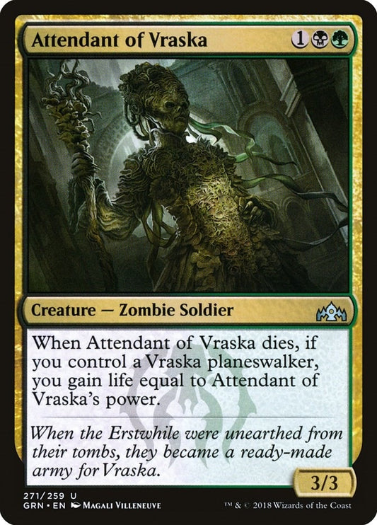 Image for Attendant of Vraska (271) (Guilds of Ravnica) - Magic: The Gathering
