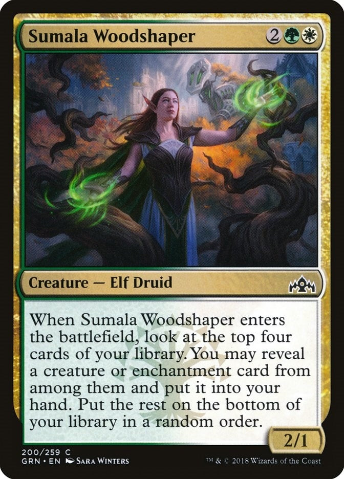 Image for Sumala Woodshaper (200) (Guilds of Ravnica) - Magic: The Gathering