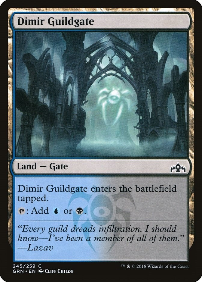Image for Dimir Guildgate (245) (245) (Guilds of Ravnica) - Magic: The Gathering