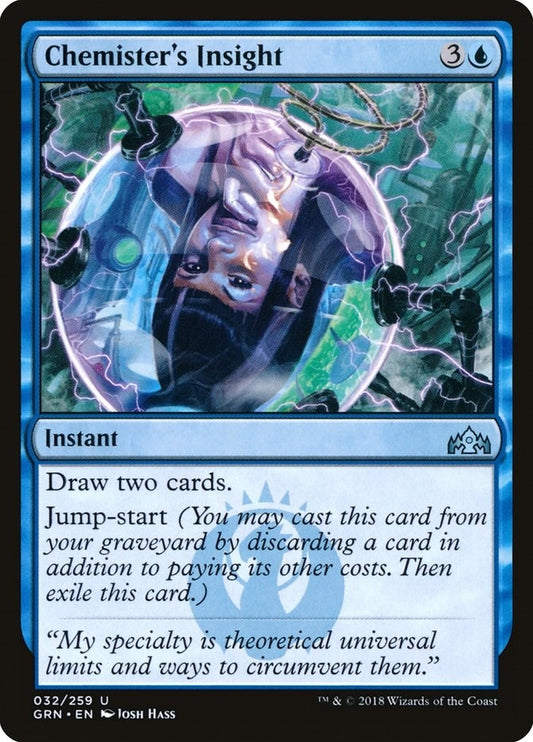 Image for Chemister's Insight (32) (Guilds of Ravnica) - Magic: The Gathering