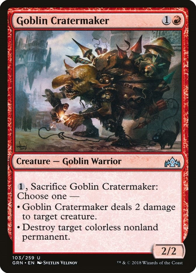 Image for Goblin Cratermaker (103) (Guilds of Ravnica) - Magic: The Gathering