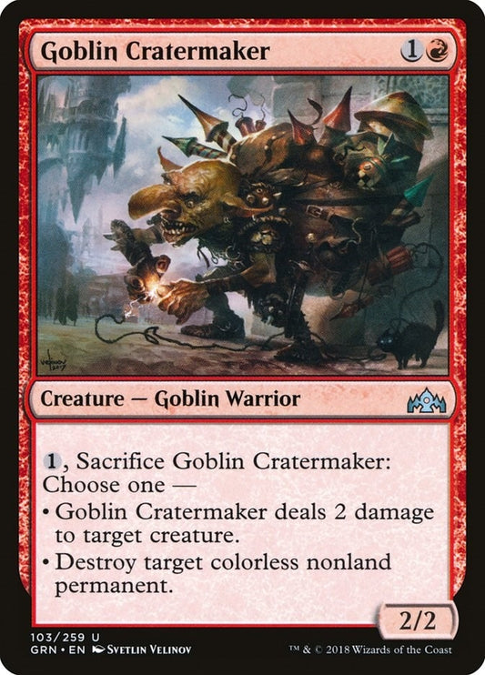 Image for Goblin Cratermaker (103) (Guilds of Ravnica) - Magic: The Gathering