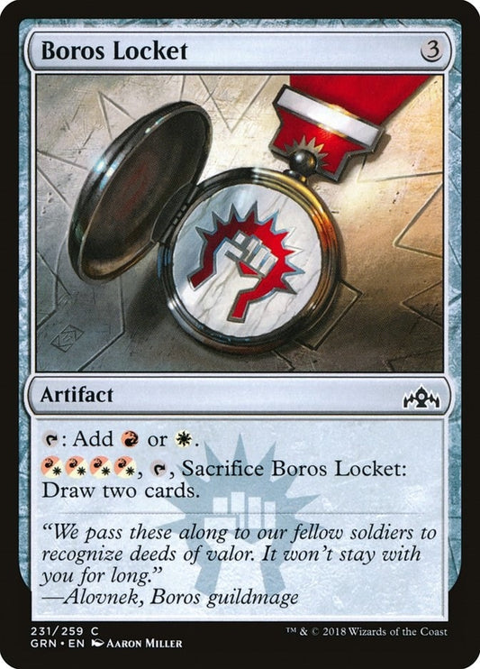 Image for Boros Locket (231) (Guilds of Ravnica) - Magic: The Gathering