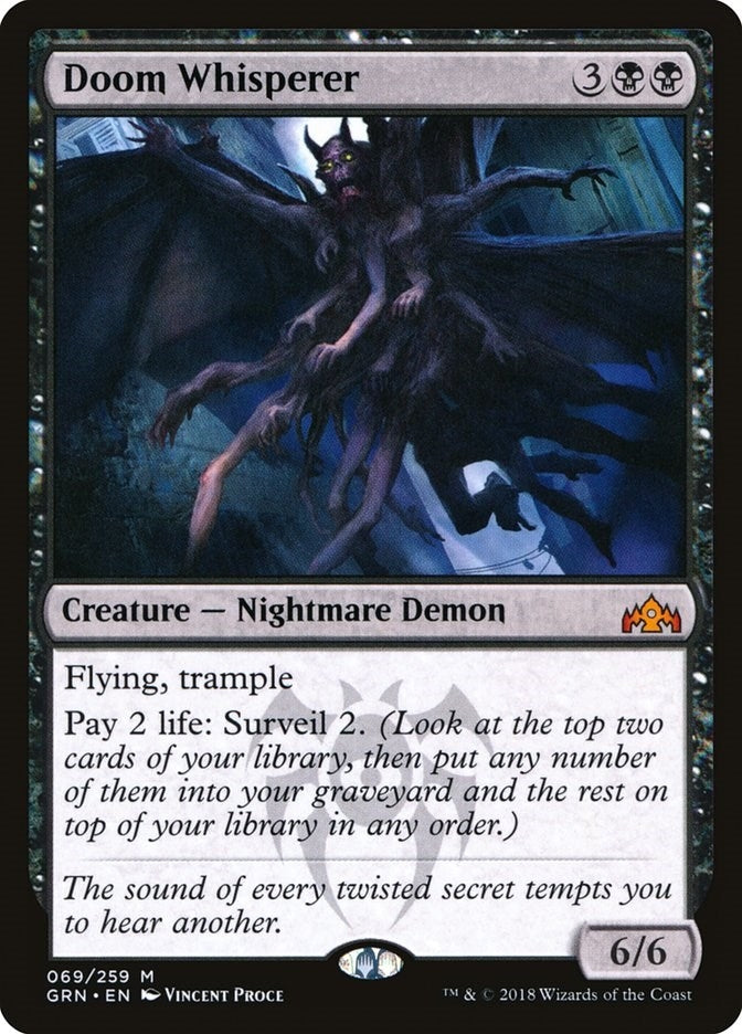 Image for Doom Whisperer (69) (Guilds of Ravnica) - Magic: The Gathering